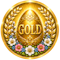 Медаль GOLD - золотое яйцо (c) 2026